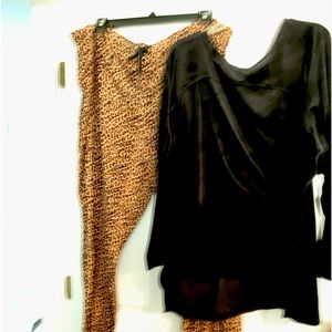 Women’s velour loungewear set 3x like new